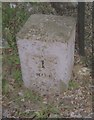 Old Milestone by the former A256, Ramsgate Road, Great Stonar