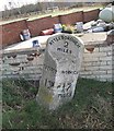 Old Milestone by The White Lodge, Hargham, Attleborough Parish