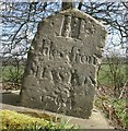 Old Milestone by the A350, Sedgehill and Semley Parish