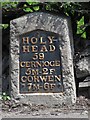 Old Milestone by the A5, Glan Ffrwyd, Llangwm Parish