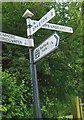 Old Direction Sign - Signpost near Smocombe House, Enmore Parish