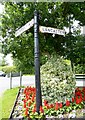Old Direction Sign -  Signpost by the A588, Strickland