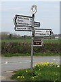 Old Direction Sign - Signpost by the B5067, Walford Heath, Baschurch Parish