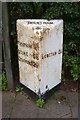 Old Milepost by the A5035, Longton Road, Trentham