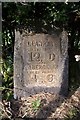 Old Milestone by the A548, Llanfair Talhaiarn