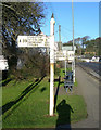 Old Direction Sign - Signpost by Egloshayle Road, Wadebridge