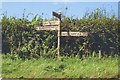 Old Direction Sign - Signpost by the A359, High Road, Galhampton