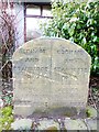 Old Boundary Marker by the A669, Chew Valley Road, Greenfield