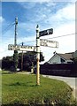 Old Direction Sign - Signpost by Penhale Road, Carnhell Green