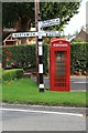 Old Direction Sign - Signpost by Eaton Lane, Eaton, Cheshire