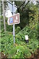 Old Direction Sign - Signpost by Delamere Road,