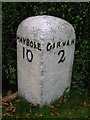 Old Milestone by the B741, Trochrague, Dailly Parish