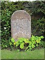 Old Milestone by Mostyn House School, Parkgate, Wirral