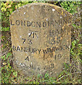 Old Milestone by the B4100, Banbury Road, Shotteswell