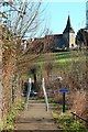 Footpath by the River Medway