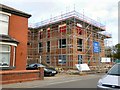 Housing construction at Bredbury Curve