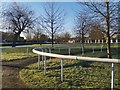 Horse Track Near Stadium