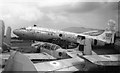 Aircraft scrapyard at Stansted, 1960