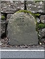 Old Milestone by the A4118, near Home Farm, Little Reynoldston