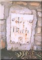 Old Milestone by London Road East, Bathford