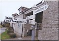 Old Direction Sign - Signpost by Church Street, Keinton Mandeville