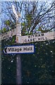 Old Direction Sign - Signpost by Main Road, Trudoxhill