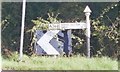 Old Direction Sign - Signpost by the A368, North Widcombe