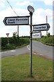 Old Direction Sign - Signpost by Farmcote, Shropshire