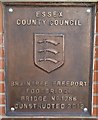 Modern Bridge Marker by Braintree Freeport railway station