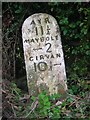 Old Milestone by the B7023, Maybole parish