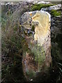 Old Milestone, Unclassified Road (was A40), West of Northleach