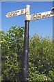 Old Direction Sign - Signpost Kennmoor Road, Kenn parish