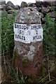 Old Milestone by the A6, Coupland, Warcop parish