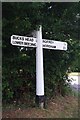 Old Direction Sign - Signpost by Hammerpond Road, Nuthurst Parish