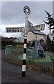 NY0715 : Old Direction Sign - Signpost by Ennerdale Bridge by Milestone Society