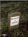 Old Milestone by the B430, north of Oxford Lodge