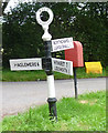 Direction Sign - Signpost at Dial Green in Lurgashall parish