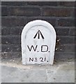 Old Boundary Marker by the A1210, Minories