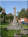 Old Wayside Cross - moved, by the A379, Kenton village green