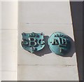TQ3280 : Old Boundary Markers on Gracechurch Street EC3 by M Faherty