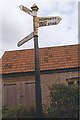 Old Direction Sign - Signpost, Nempnett Thrubwell parish