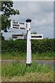 TQ4115 : Old Direction Sign - Signpost by Pound Corner, Barcombe parish by Milestone Society
