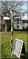 Old Direction Sign - Signpost by the B3006, Farnham Road, West Liss