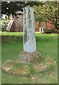 Old cross in St Mary