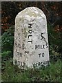 Old Milestone by the B1110, Thornage Road, Holt parish