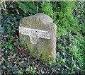 Old Milestone by the former A3088, Stoke sub Hamdon parish