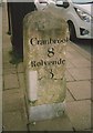 Old Milestone by the A28, High Street, Tenterden