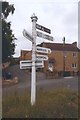 Old Direction Sign - Signpost by Silver Street, South Petherton