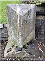 Old Boundary Marker by the A56, Bury New Road, Bury parish