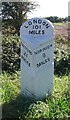 Old Milestone by the B1172, Norwich Road, Wymondham parish